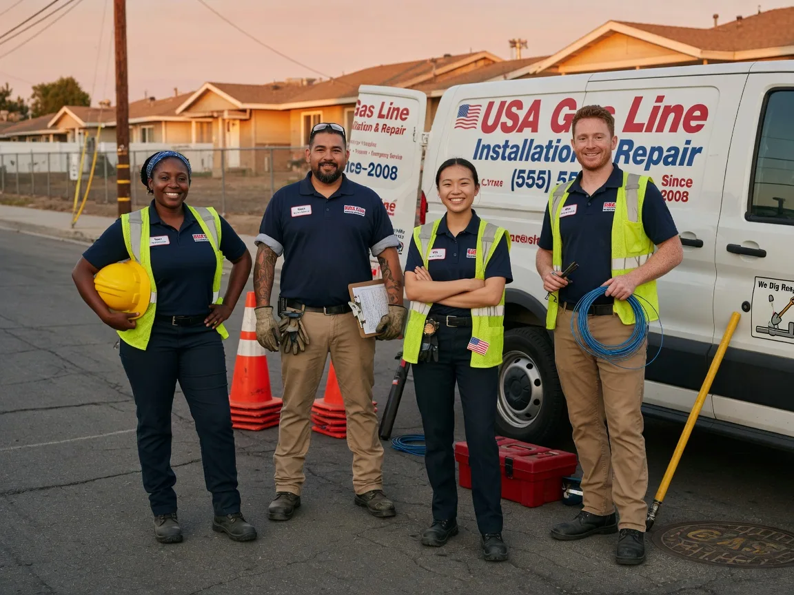 Gas Line Installation company in Westville, IL