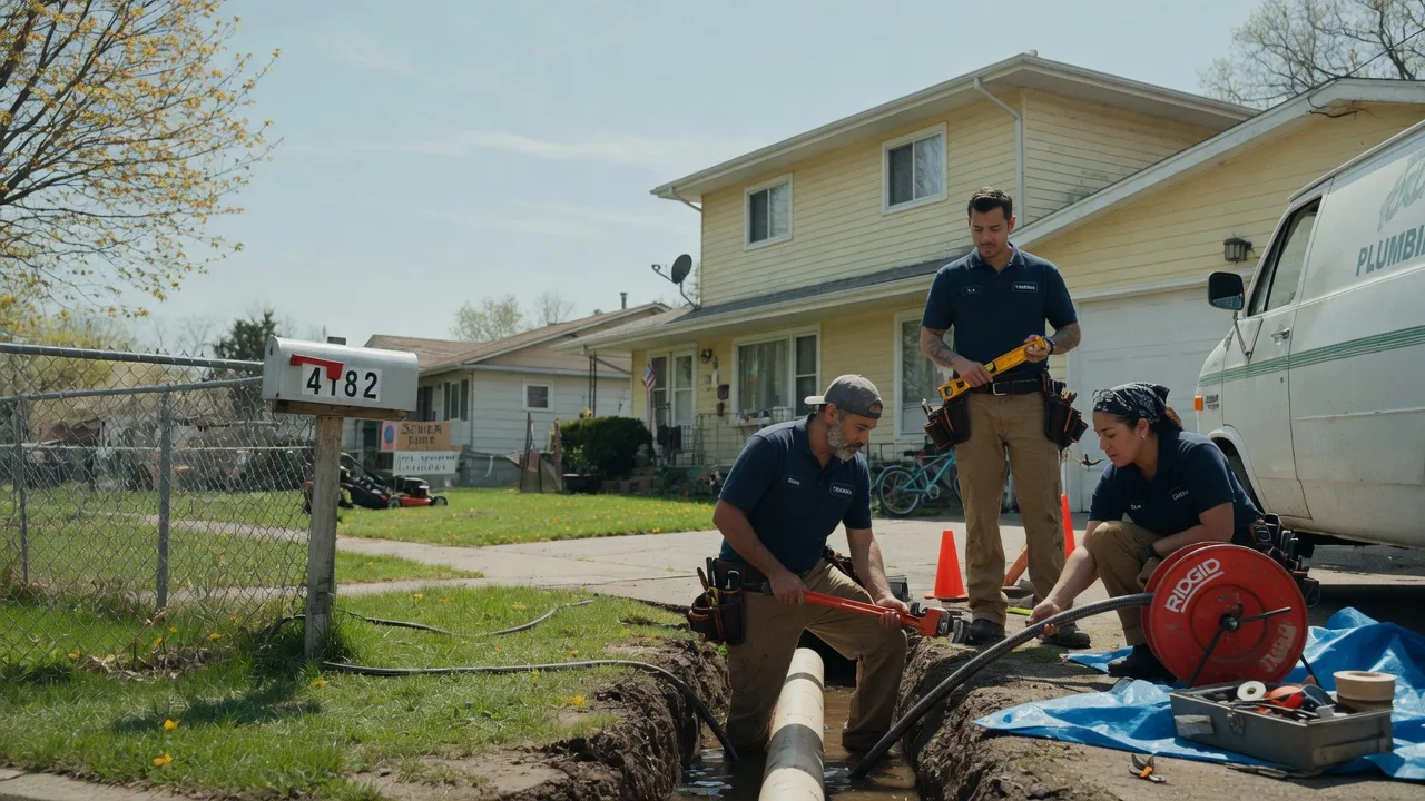 Gas Line Repair in Westville, IL near me